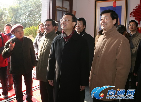 外交部长杨洁篪考察南通 称赞民营企业发展