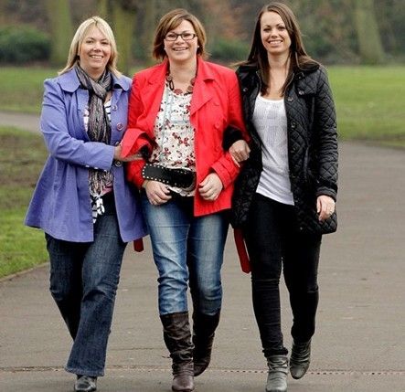 英国三姐妹为防患癌将乳房和子宫切除