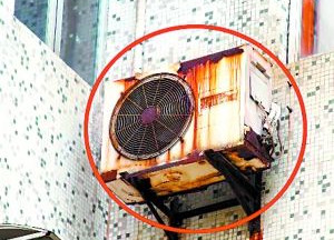 劣质空调支架充斥市场 安全隐患随处可见