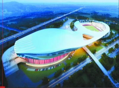 南京节俭办青奥 体育公园初布设计方案揭秘
