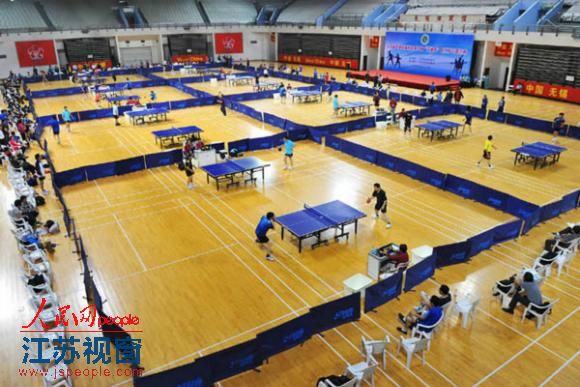 江苏交通运输系统第二届乒乓球赛在无锡举行