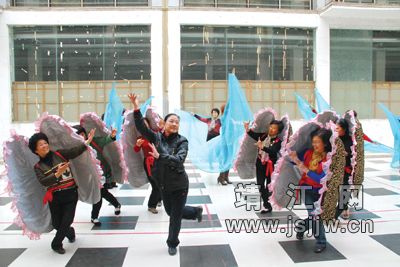 靖江特色舞蹈《育珠》将赴香港表演