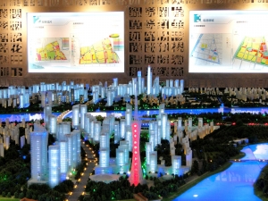 扬州规划馆迎客 全国最大沙盘展示世界名城