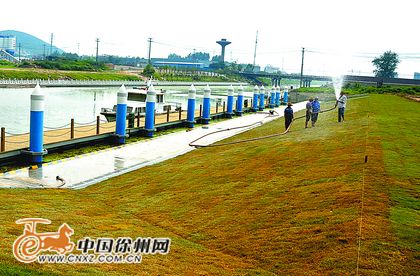 京杭运河徐州段将建水上服务区 2014年投用