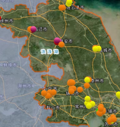 12月16日江苏空气质量排名:南通最好 淮安最糟