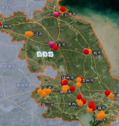 12月29日江苏空气质量排名:宿迁最好 淮安最差