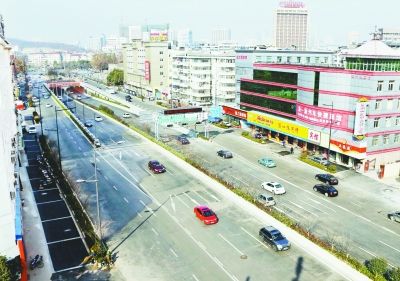 南京城西干道恢复通车 汉中路等地成新堵点