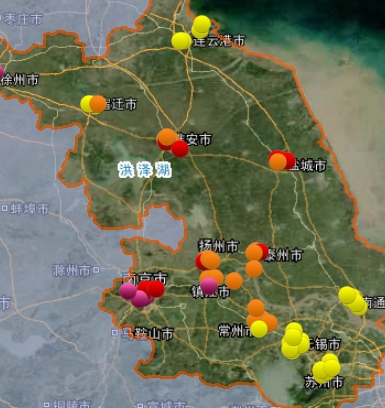 2月1日江苏空气质量排名:连云港最好 徐州最差