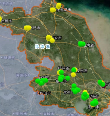 2月7日江苏空气质量排名:镇江最好 南通最差