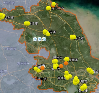 4月7日江苏13市空气质量全为良 泰州最差
