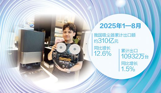 追覓科技美國硅谷店內，店員在展示新產品。人民網記者 鄧 圩攝 數據來源：海關總署